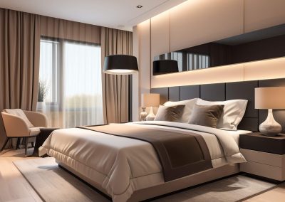 luxury hotel room