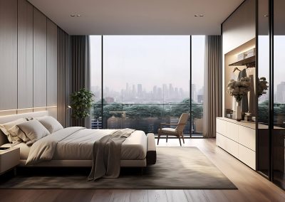standard hotel bedroom
