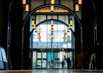 hotel lobby