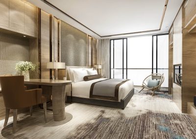 luxury hotel room